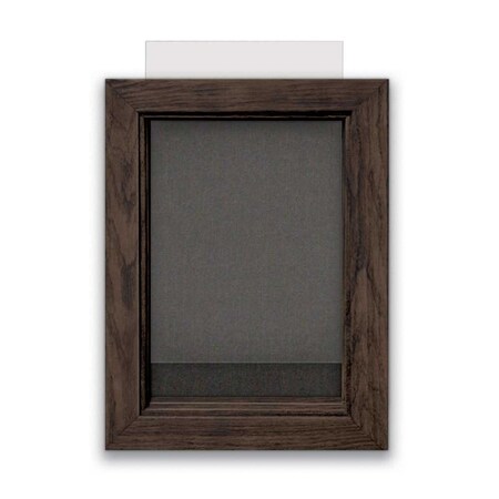 United Visual Products Indoor Enclosed Combo Board, 72"x36", Black Frame/White Porc & Keylime UVCB7236B-WHTPORC-KEYLIME